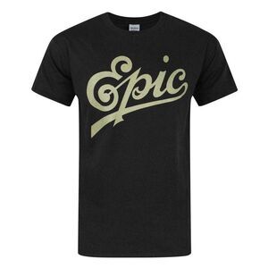 Epic Records Mens Logo T-Shirt / Black